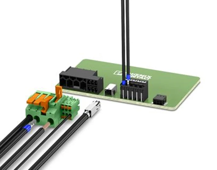 Image of PCB terminal blocks and PCB connectors